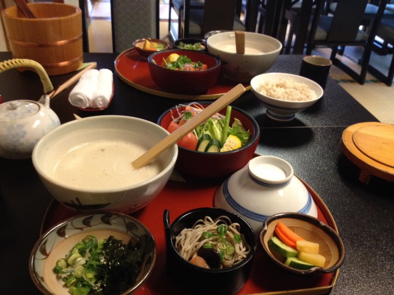 自然薯料理の『茶々』